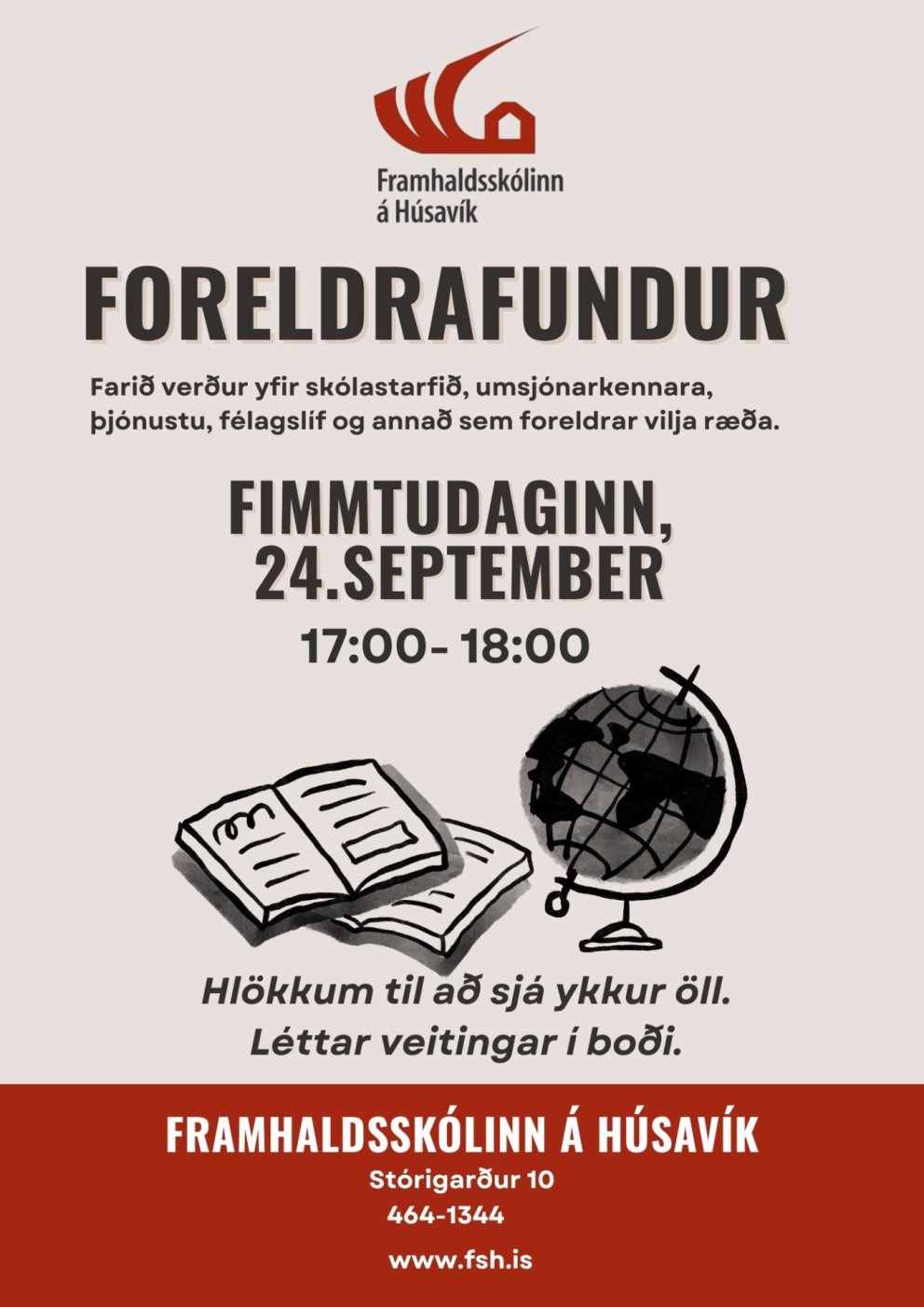 Foreldrafundur í FSH