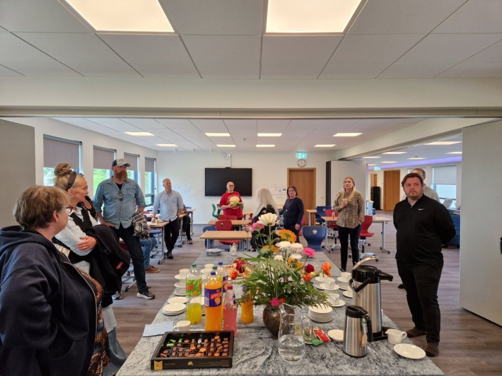 Góðir vinir í heimsókn