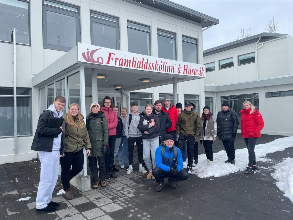 Skólaheimsókn - Áhrif loftlagsbreytinga á norðlægum slóðum