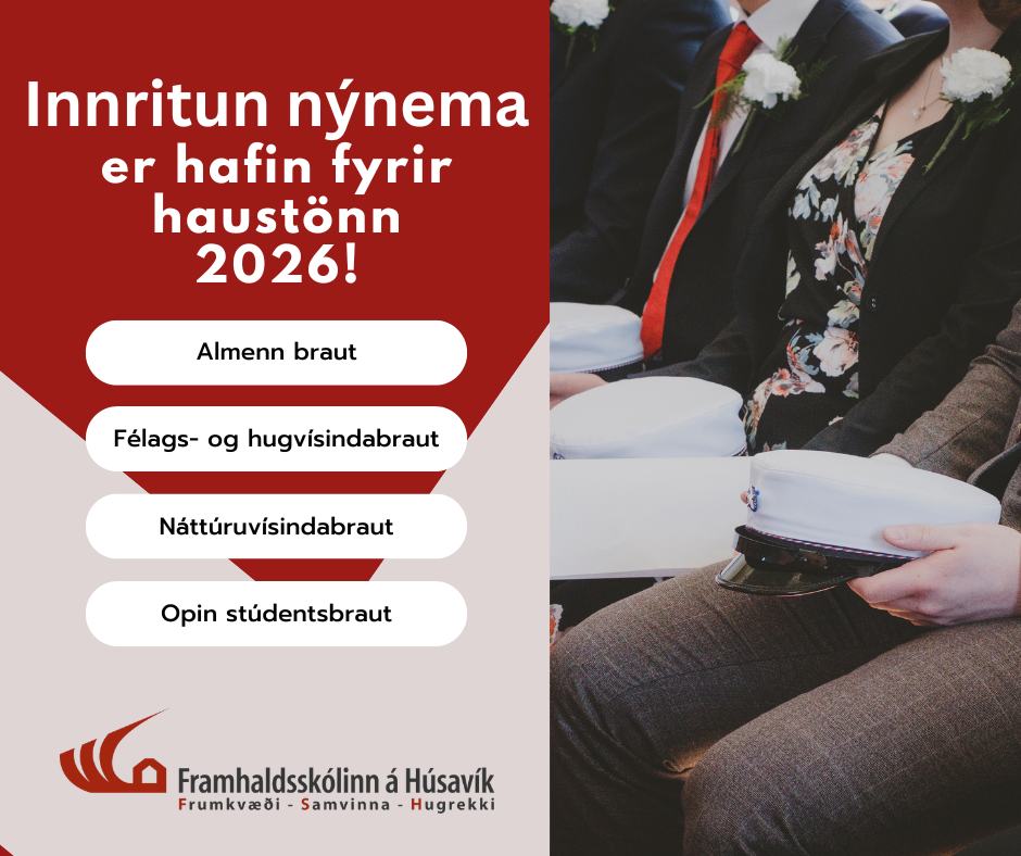 Innritun nýnema 2026