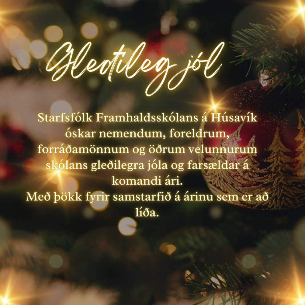 Jólakveðja og upphaf vorannar 2025