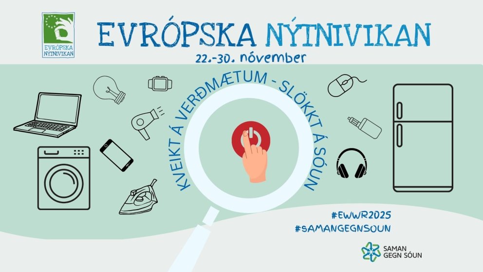 Evrópska nýtnivikan 22.-30. nóvember