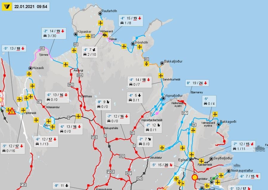 Staðlota helgarinnar fellur niður vegna veðurs