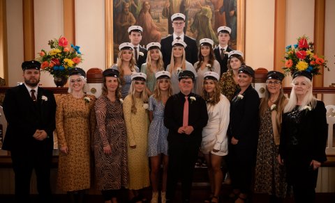 Ljósmyndir frá útskrift