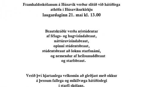 Brautskráning  2022