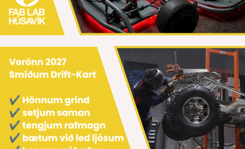 Fab lab Go-kart á vorönn 2027