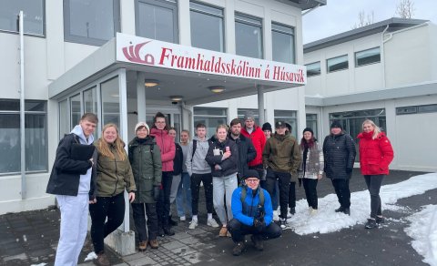 Skólaheimsókn - Áhrif loftlagsbreytinga á norðlægum slóðum