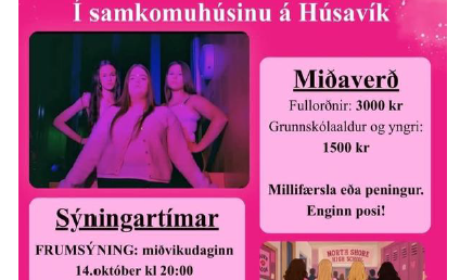 Píramus & Þispa frumsýndi “Mean girls” í vikunni